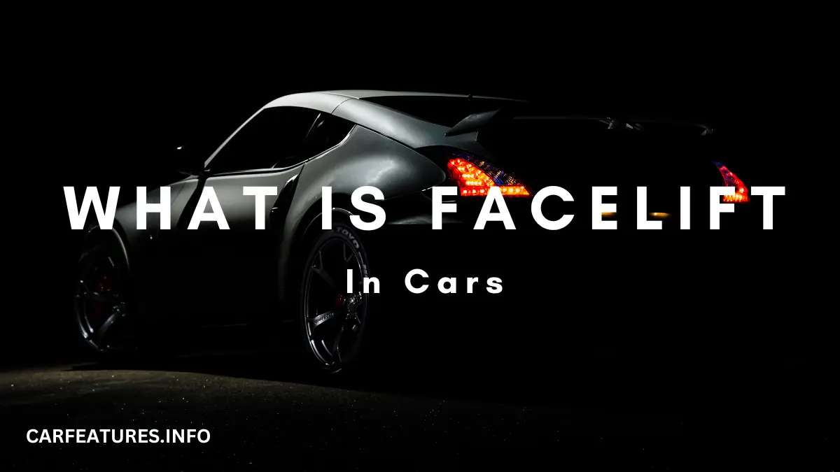 what is facelift in cars