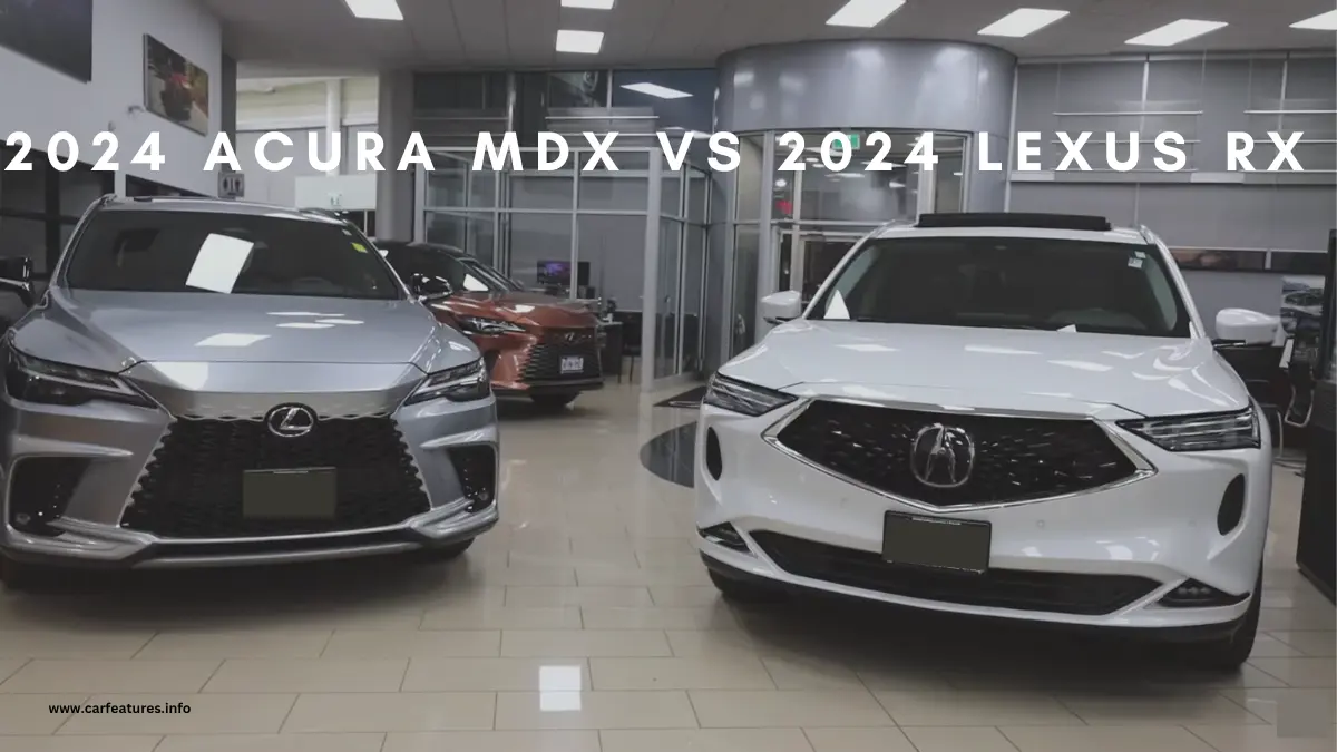 2024 Acura MDX vs 2024 Lexus RX