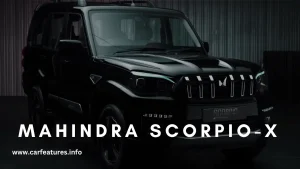 Mahindra Scorpio-X Launch Date